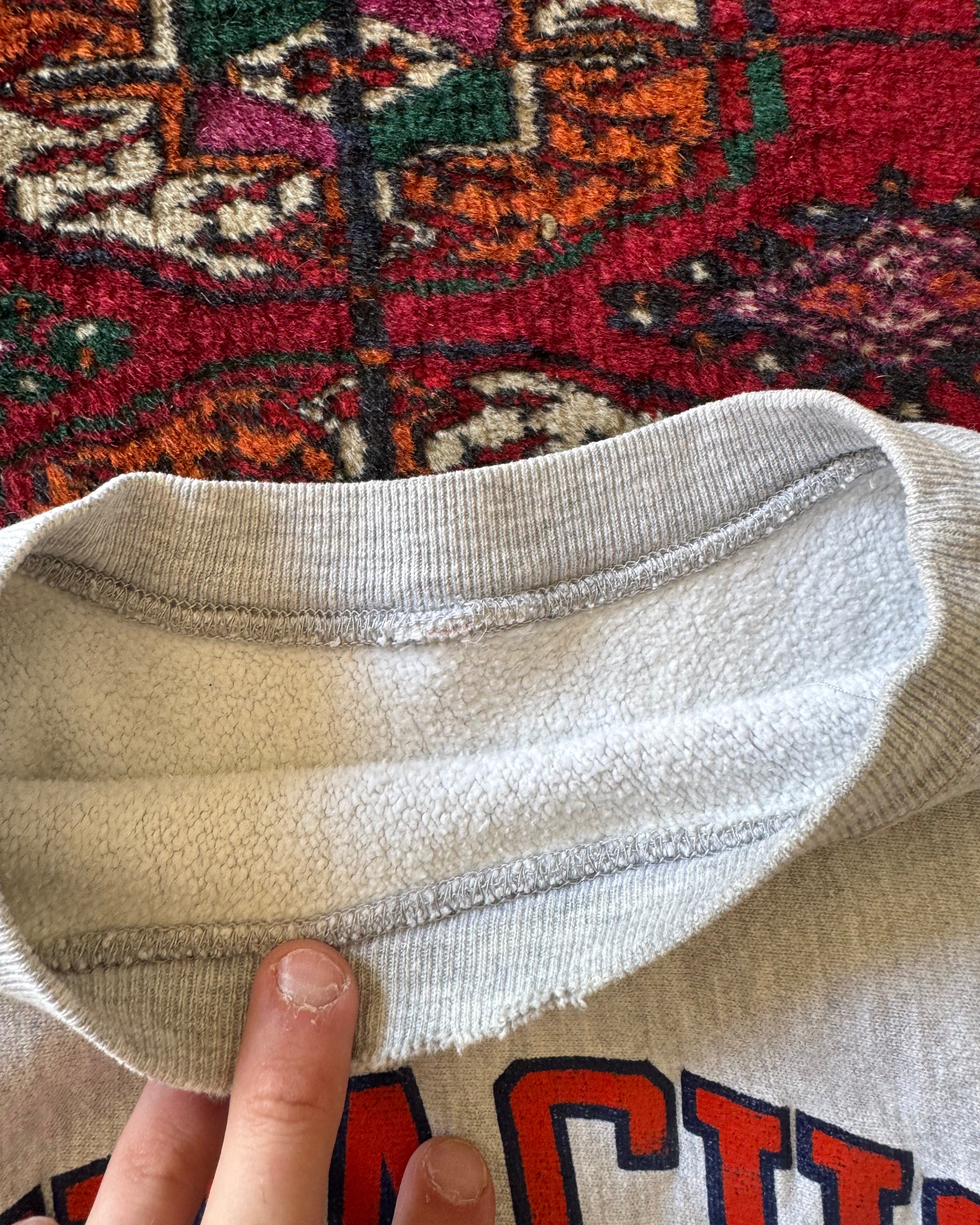 1990s Syracuse rowing crew reverse weave two-tone sweatshirt