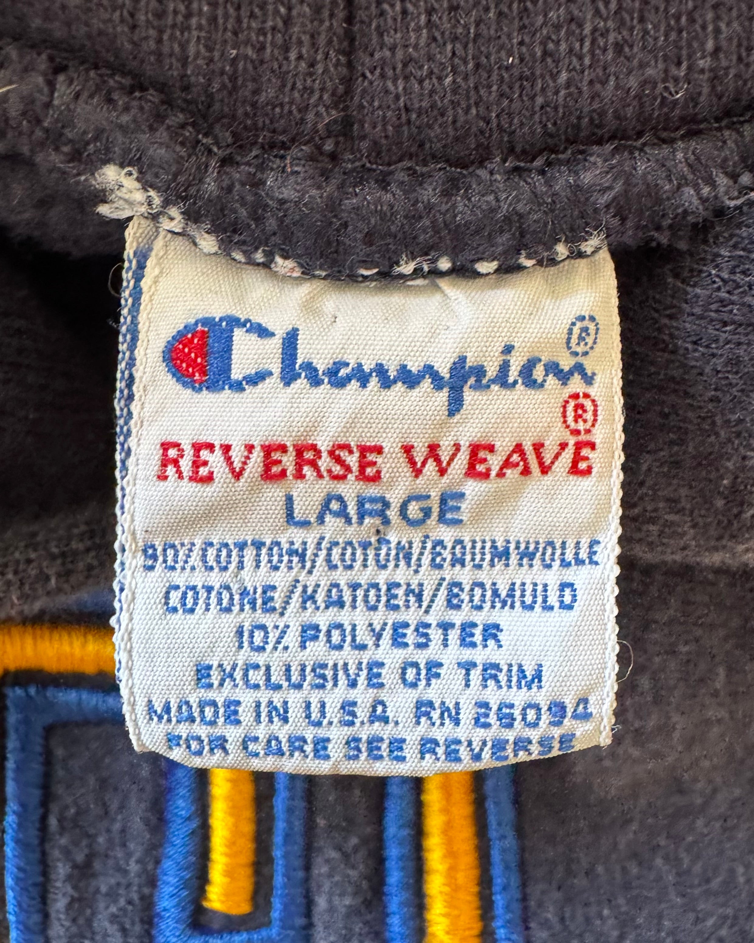 Vintage 1990s UCLA reverse weave hoodie