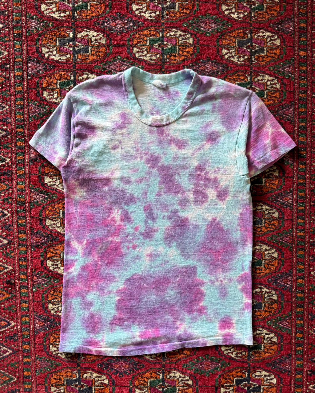 1960s tie-dye Hanes tee￼