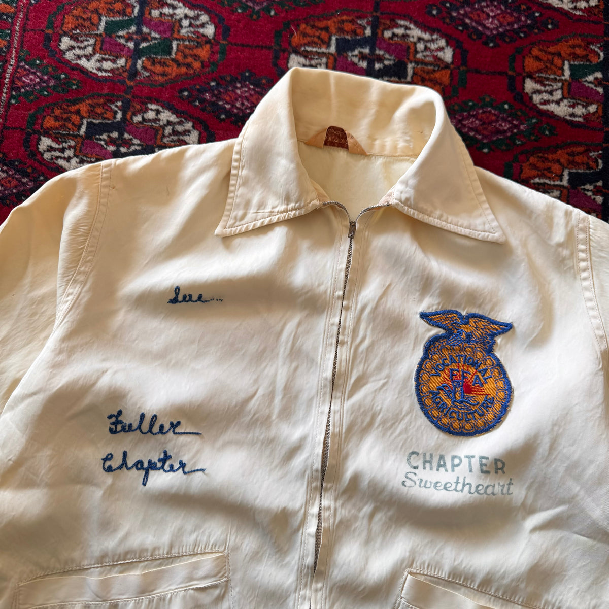 1950s Rayon FFA Chapter Sweetheart Champion Jacket