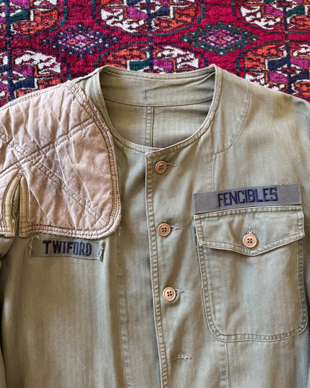 1960s/70s HBT army shooting jacket