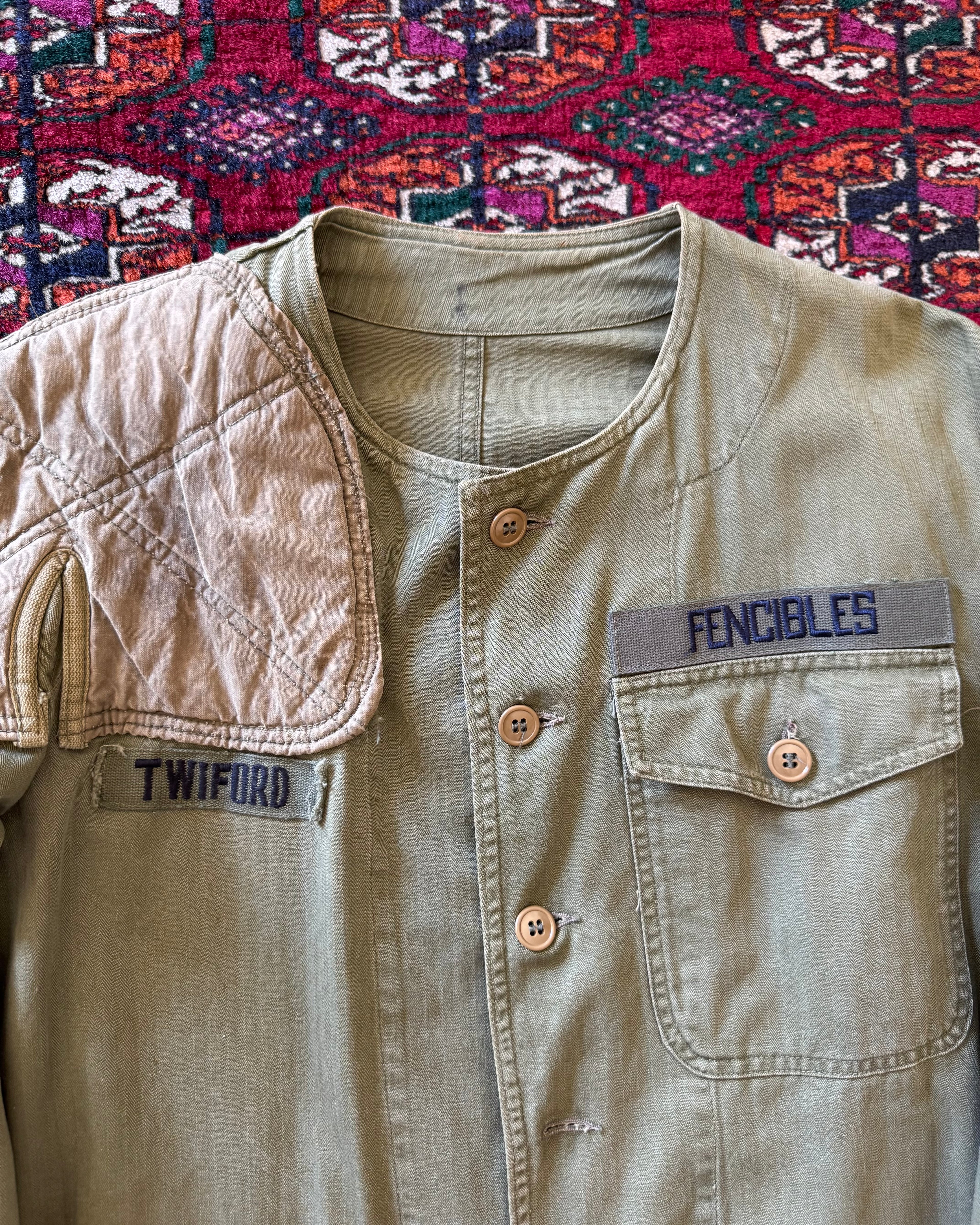 1960s/70s HBT army shooting jacket