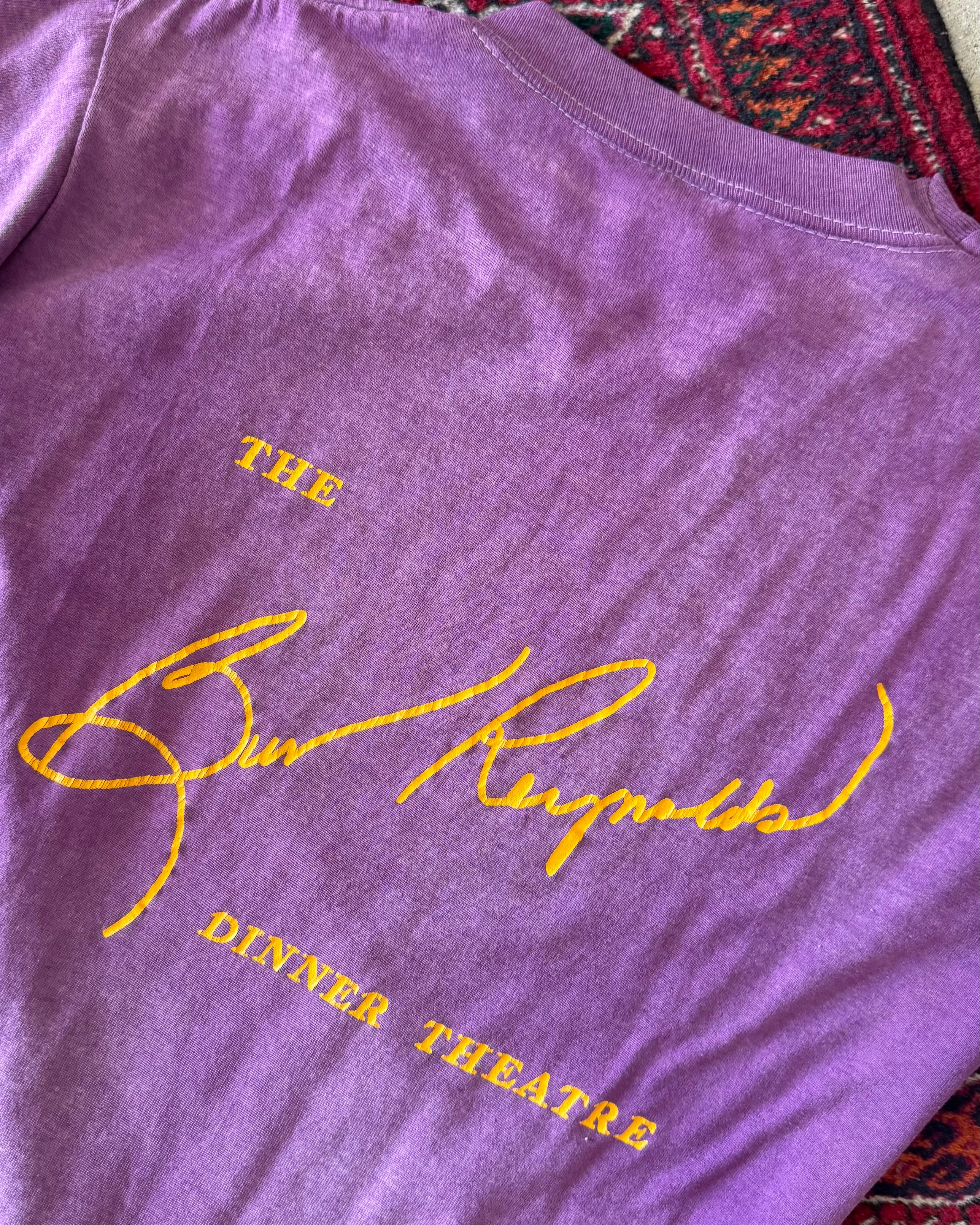 1970s purple sunfaded Wizard of Oz tee