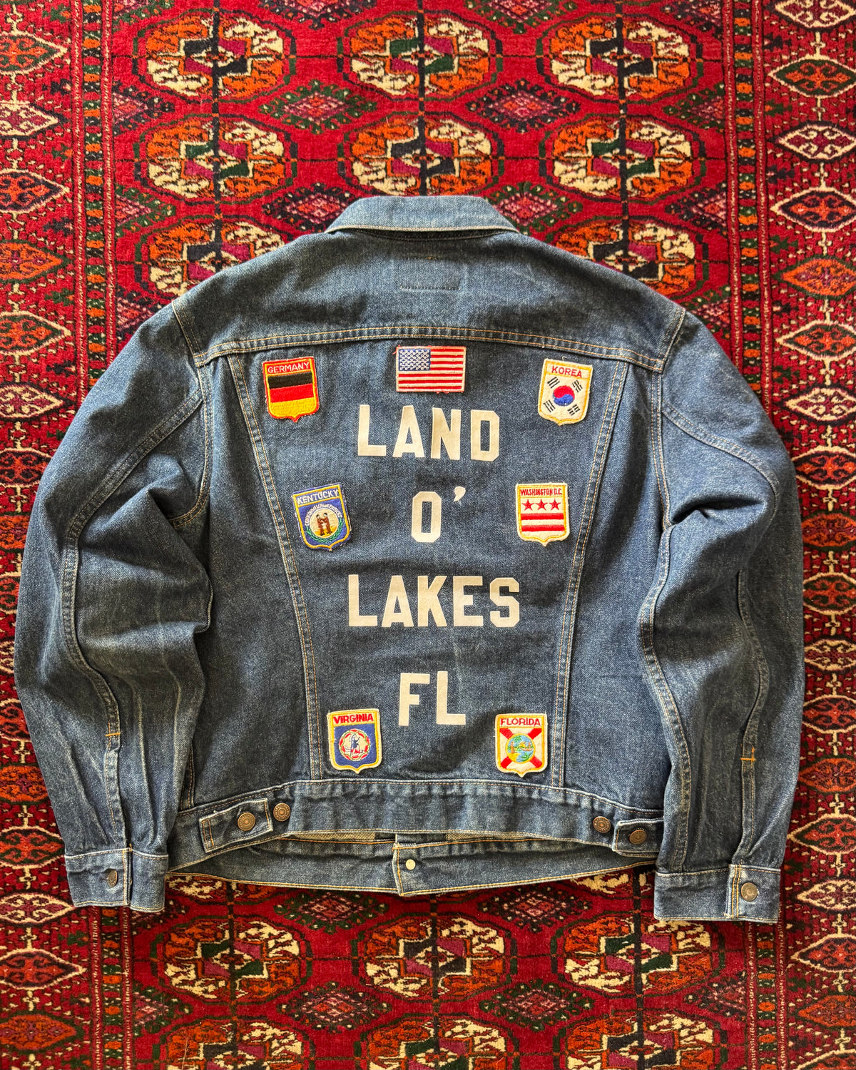 1970s Levi’s 70506-0216 patches jacket