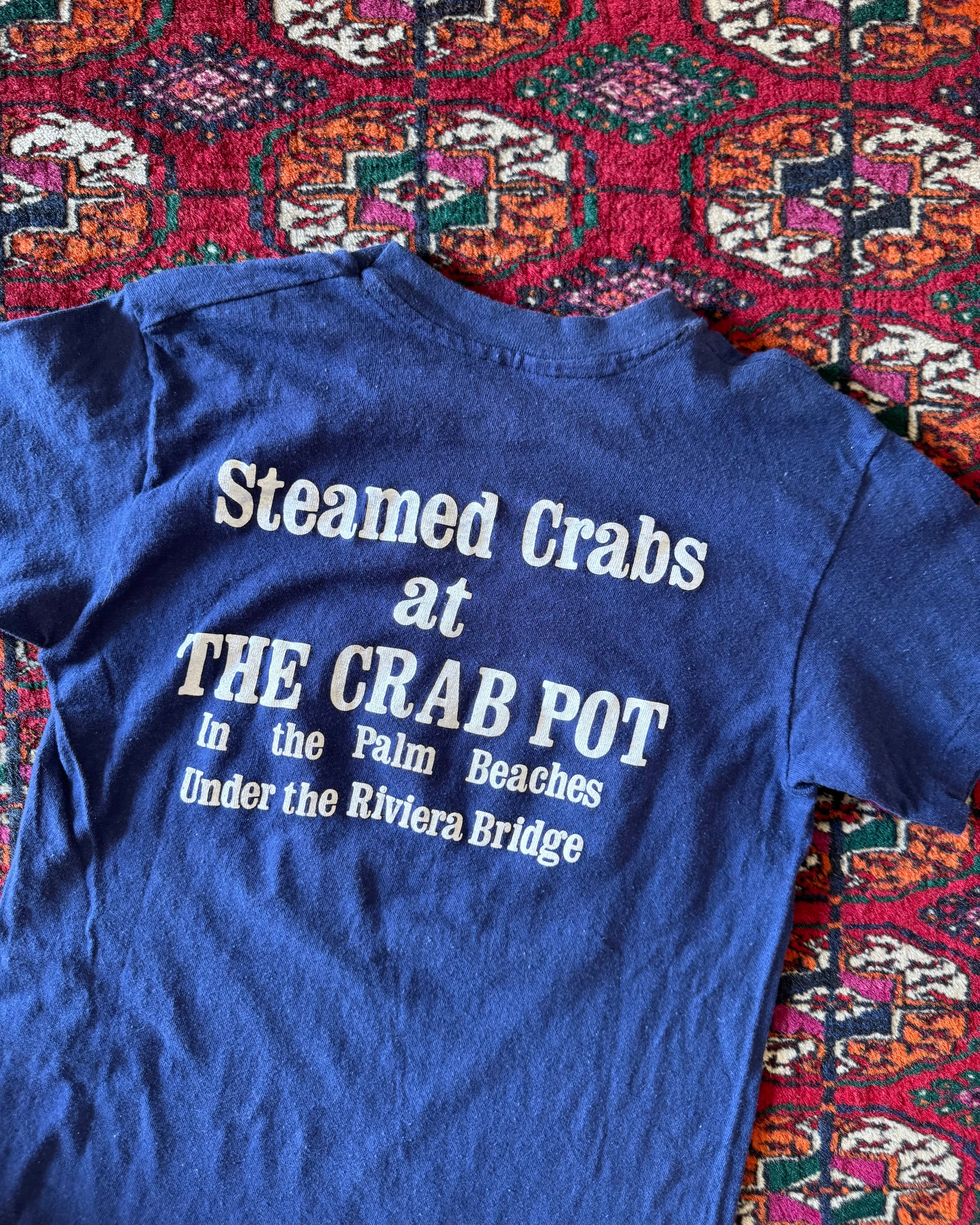 Vintage 1970s I’ve got the crabs baby tee