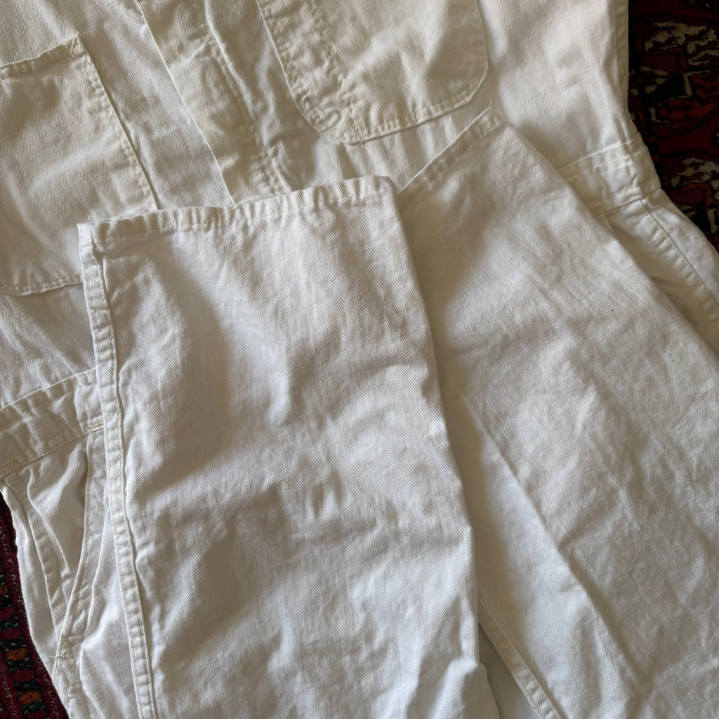 1950s white HPT coveralls