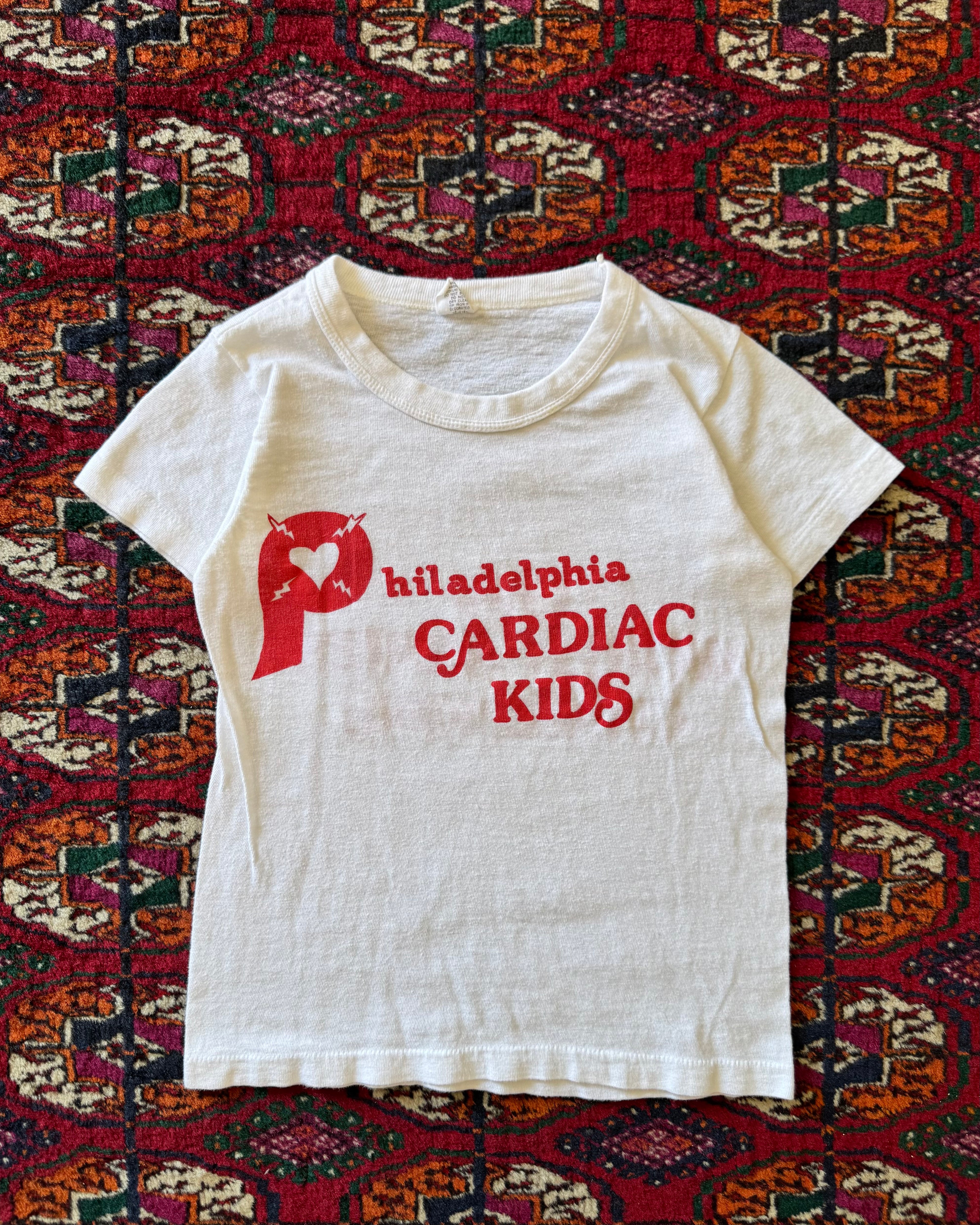 1980 Philadelphia cardiac kids baby tee