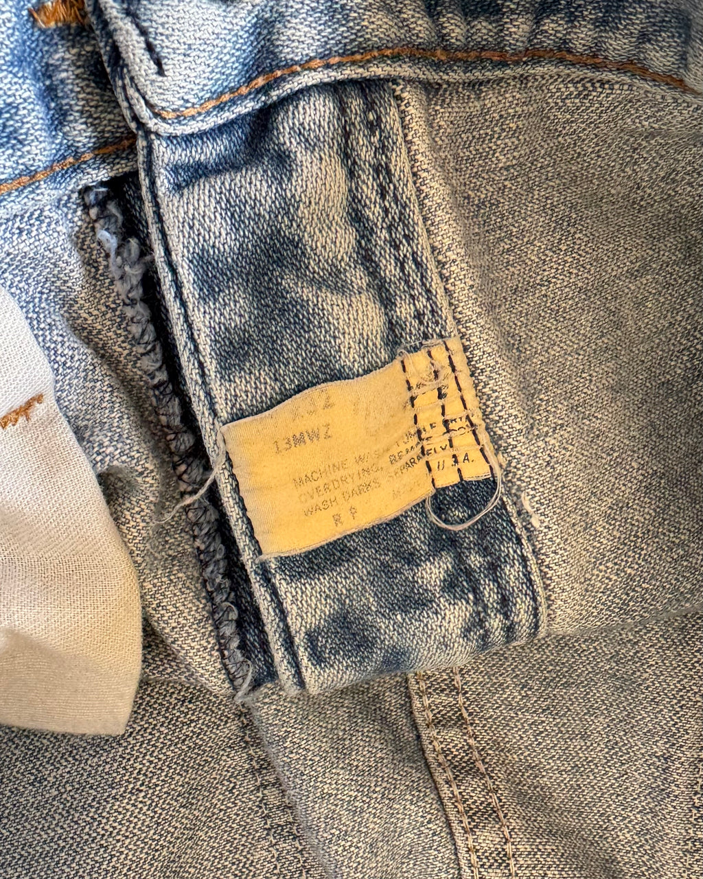 Vintage 1960s wrangler straight cut 13 MWZ ￼