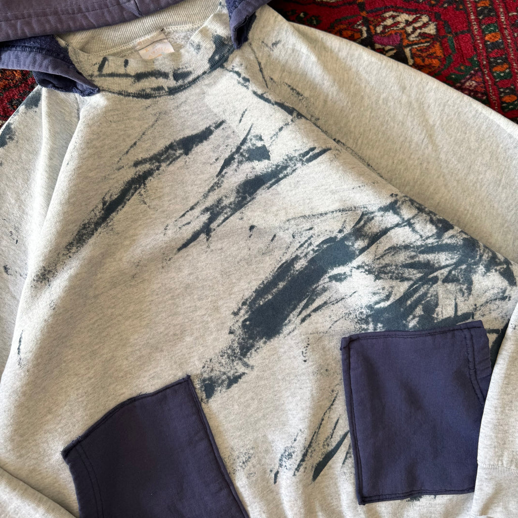 90s/80s after hood with paint splatter