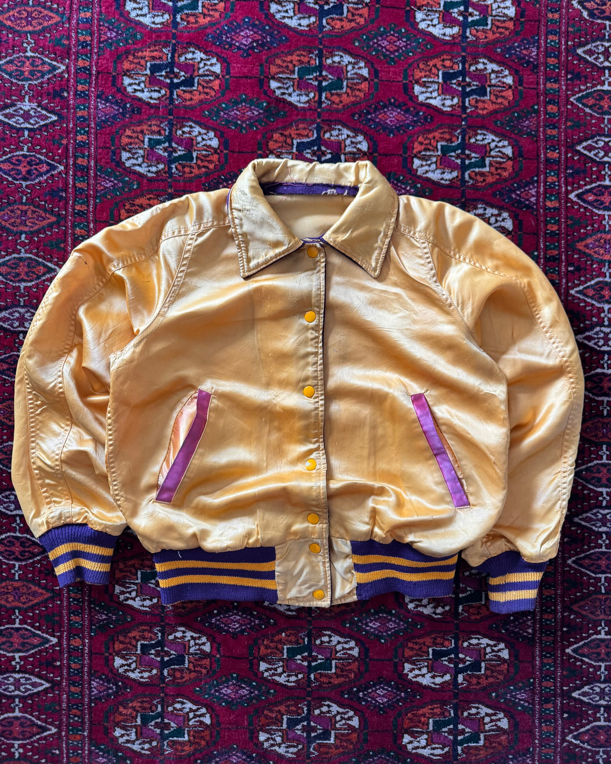 1950s Gold Satin jacket