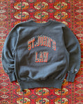 1990s St. John’s Law Navy reverse weave
