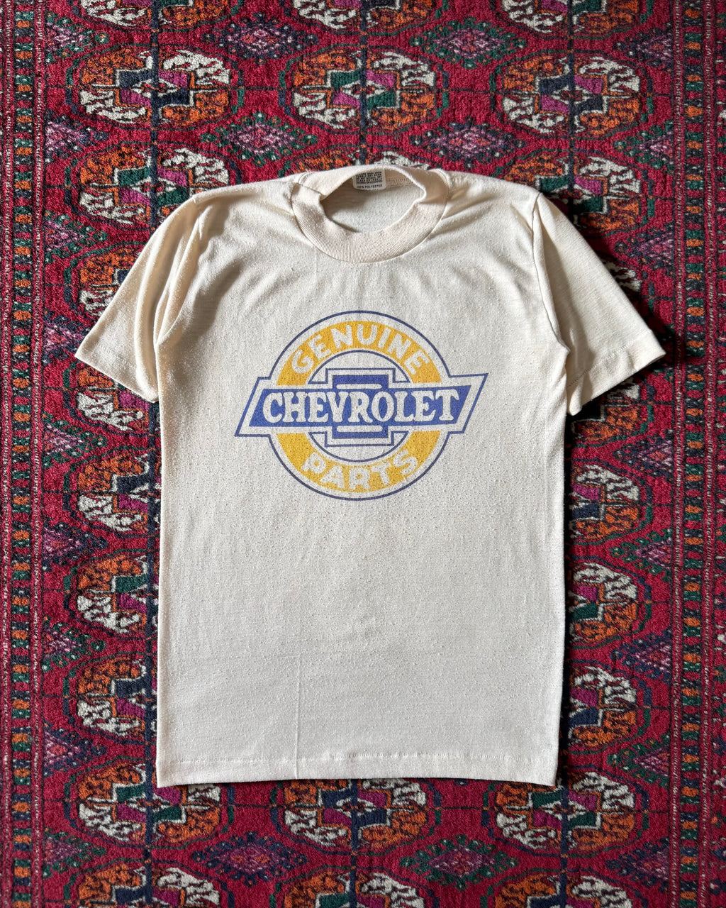 1970s genuine Chevrolet auto parts T-shirt