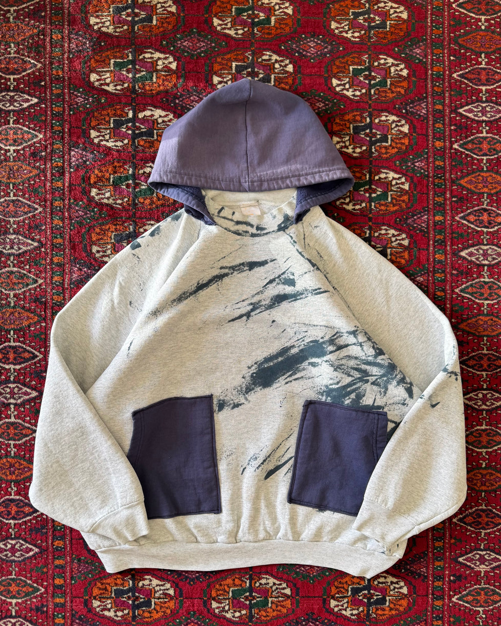 90s/80s after hood with paint splatter