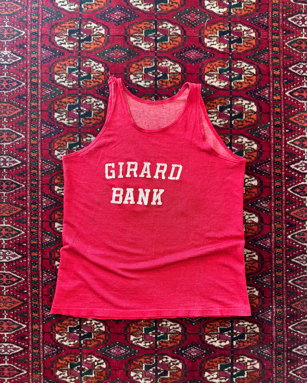 1960s Girard Bank Durene tank