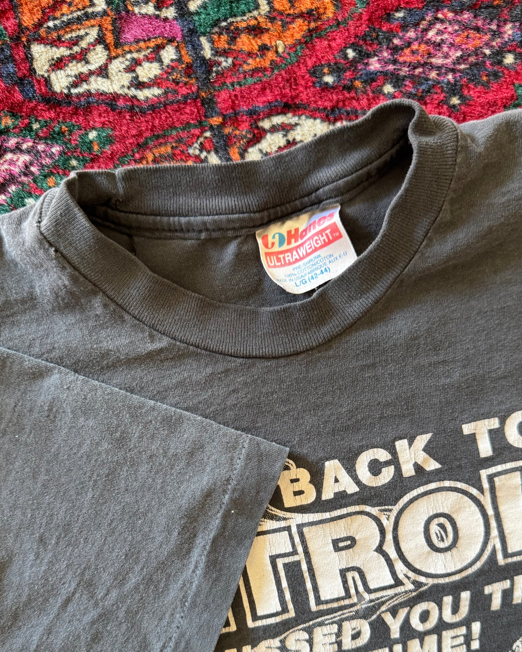 1980s Come Back to Detroit, We Missed you the First Time faded tee