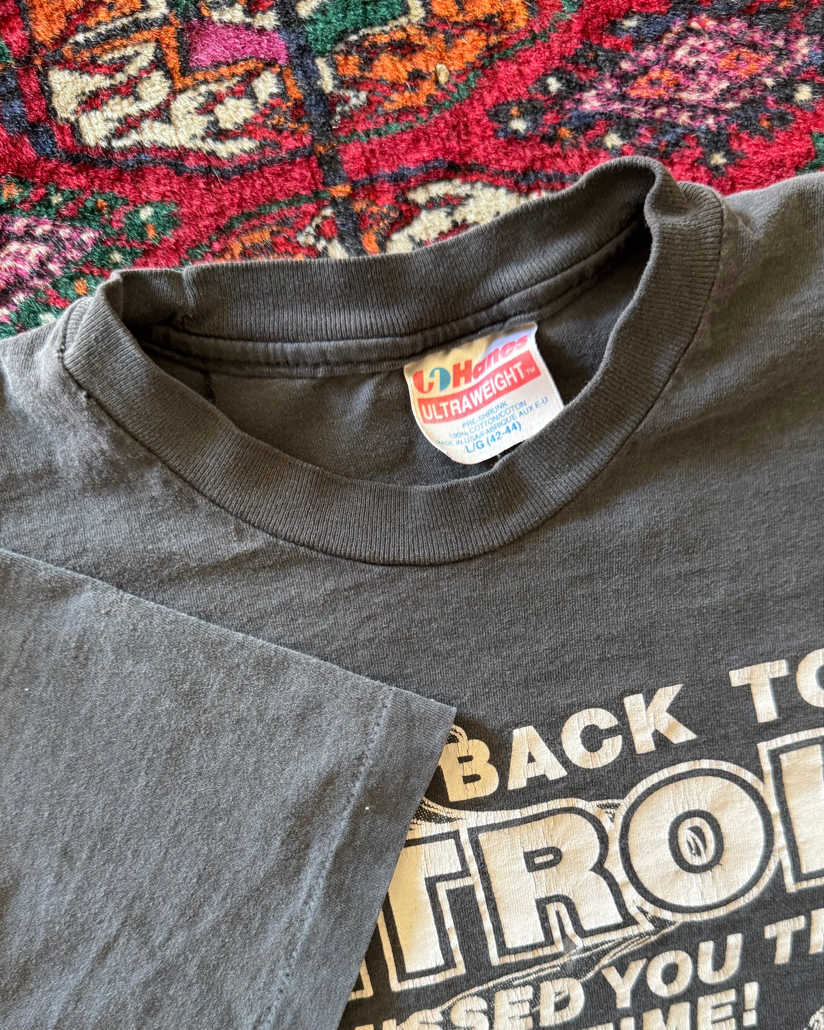 1980s Come Back to Detroit, We Missed you the First Time faded tee
