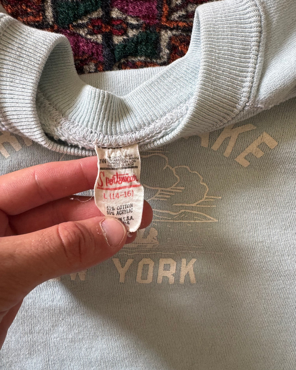 1970s friends lake NY cut sweat