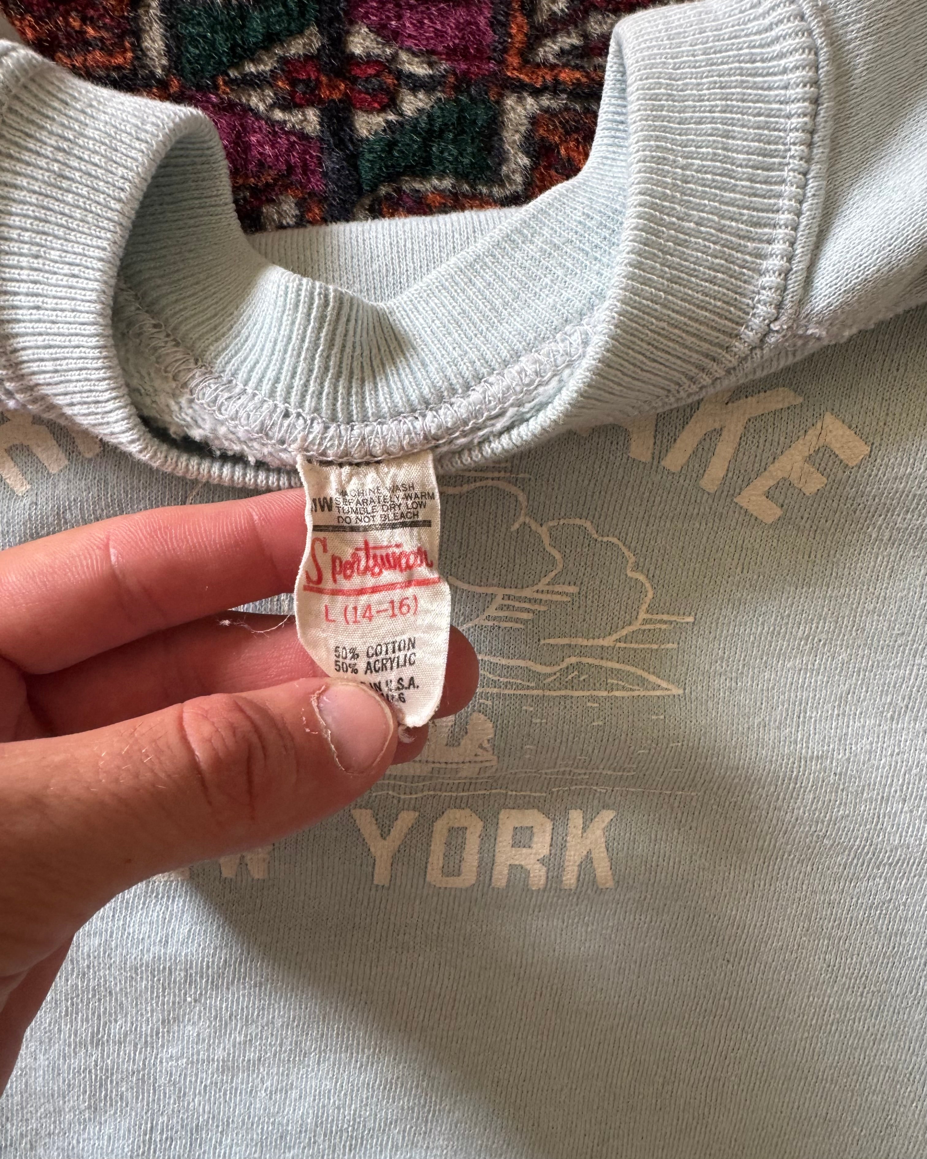 1970s friends lake NY cut sweat