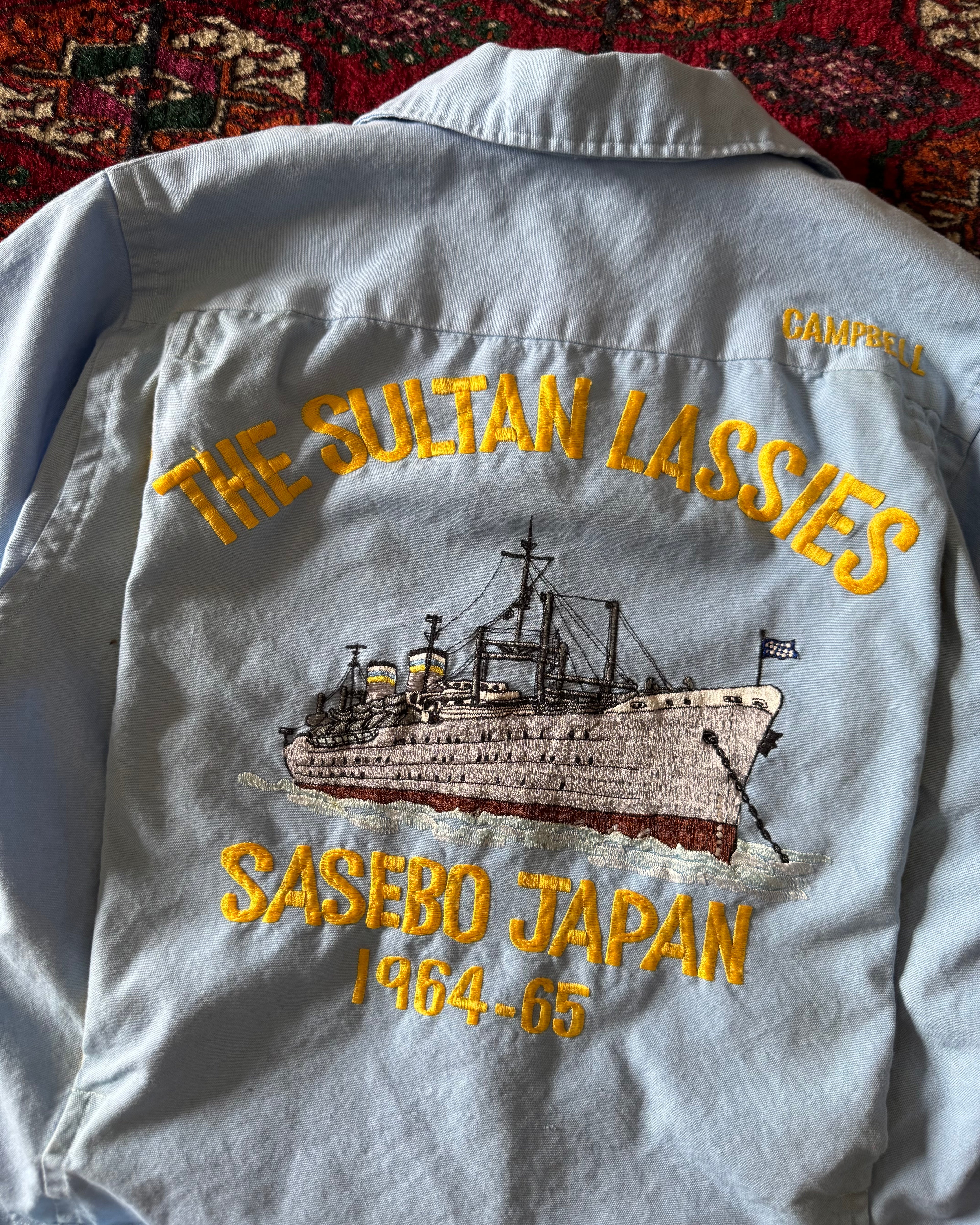 Vintage 1964 “Sultan Lassies” women’s souvenir shirt ￼