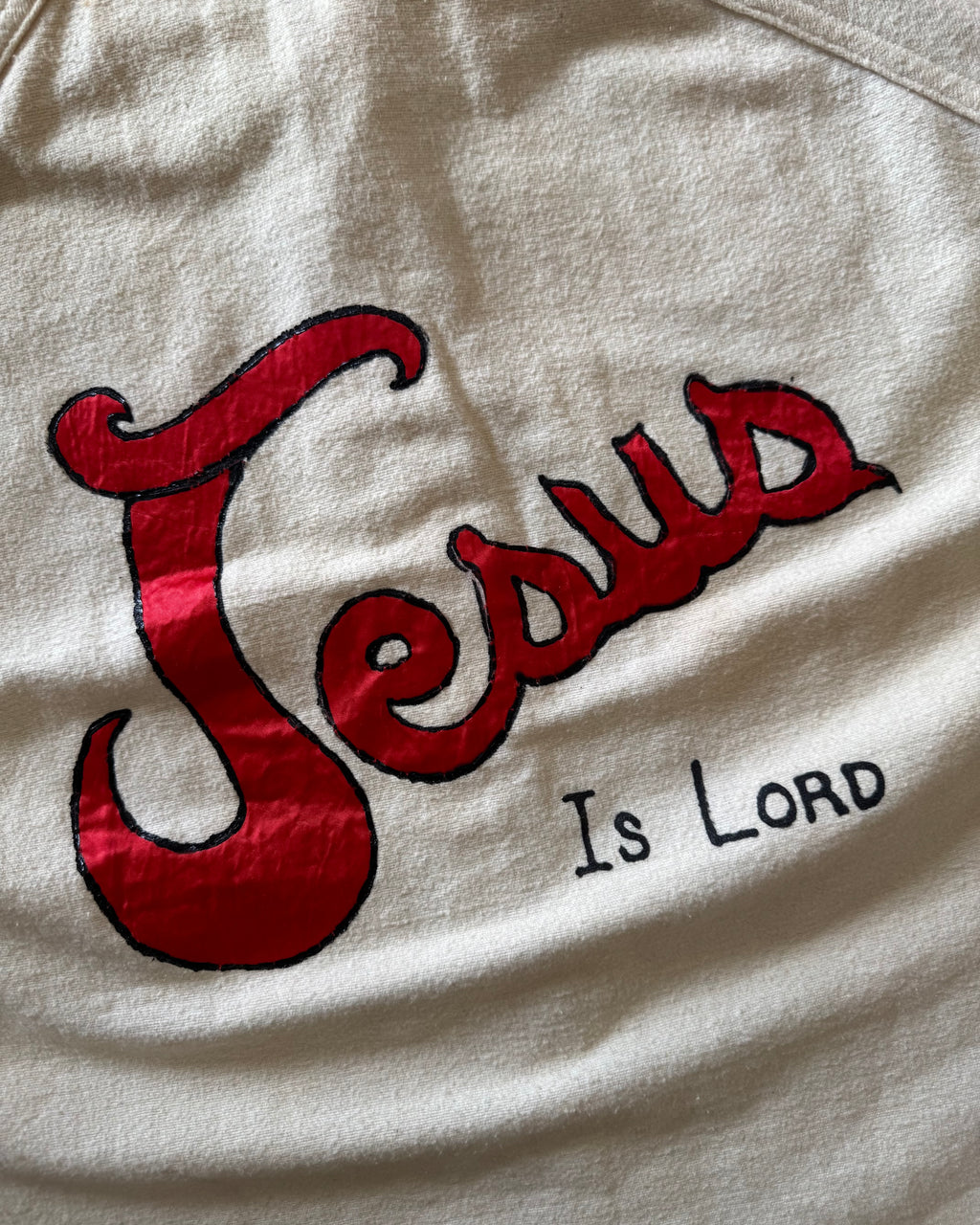 1940s Wilson’s Jesus Wool Jersey