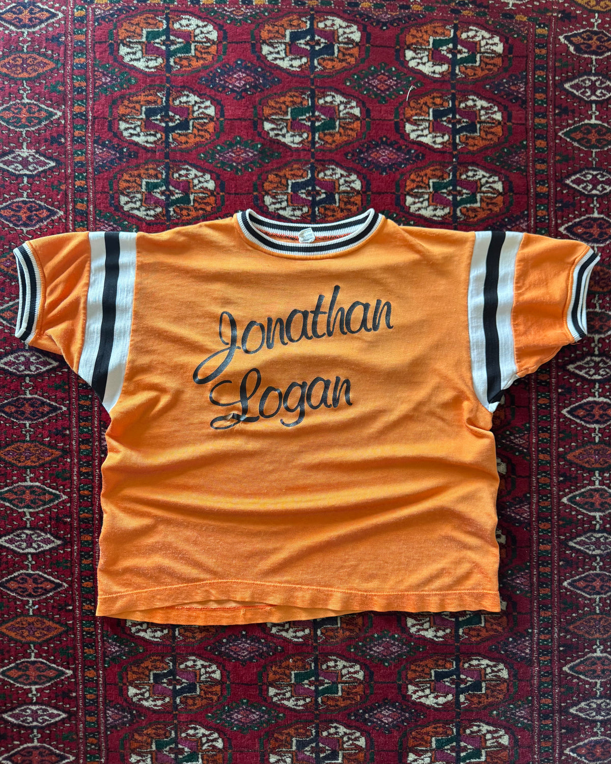 1960s Orange Durene jersey