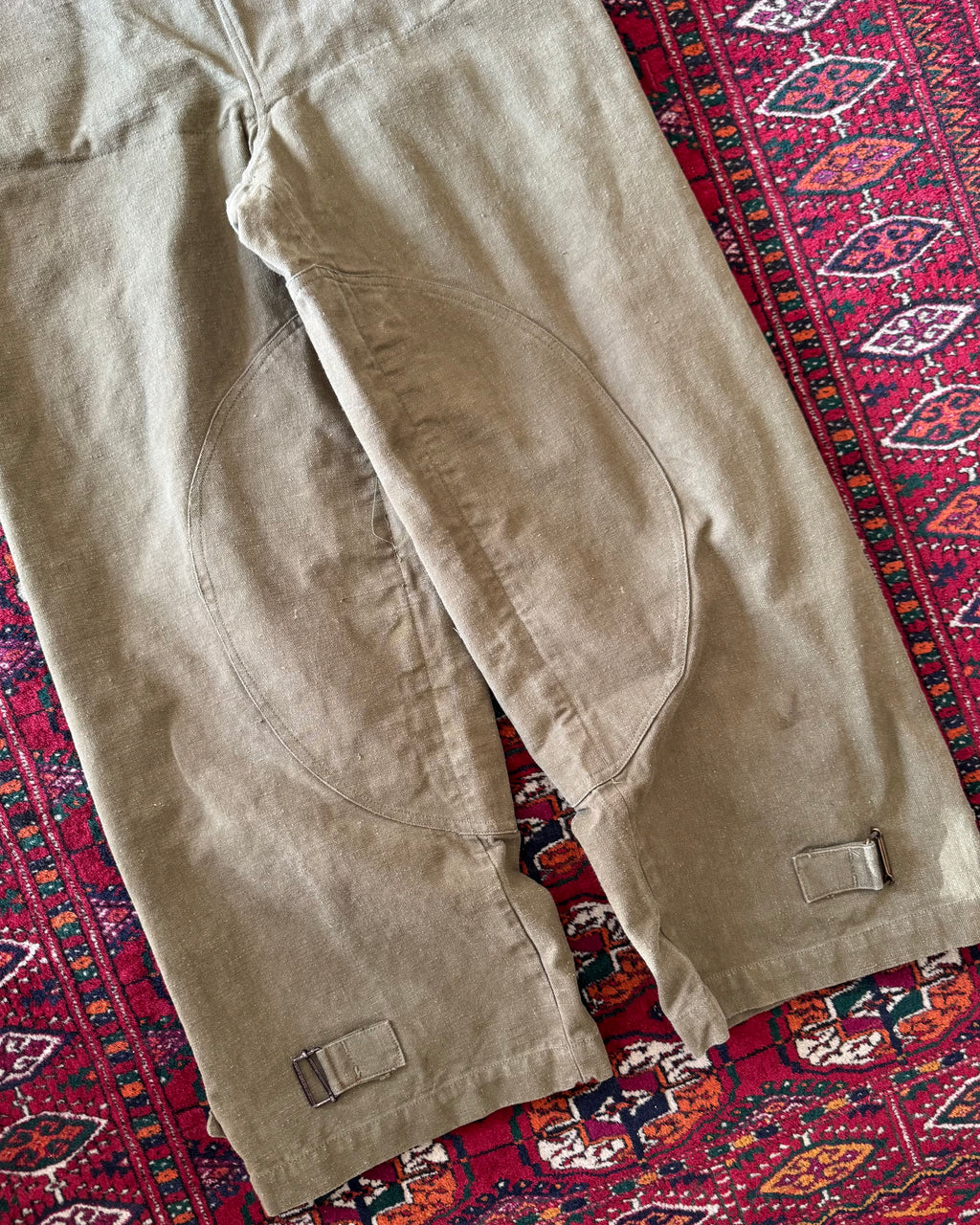 Vintage 1960s Swedish Army motorcycle pants