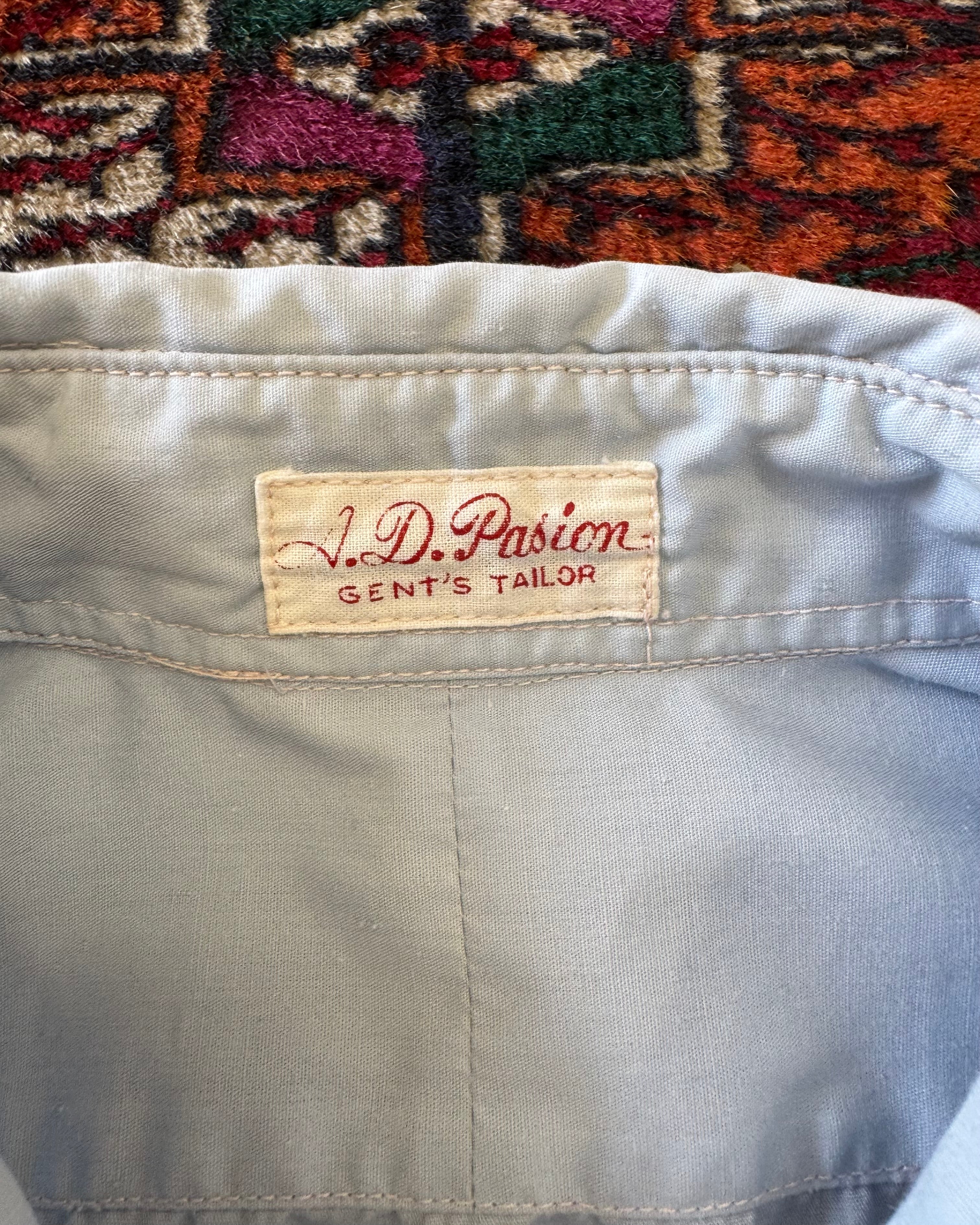 Vintage 1950s Academy of model aeronautics Dan Lancaster button-down