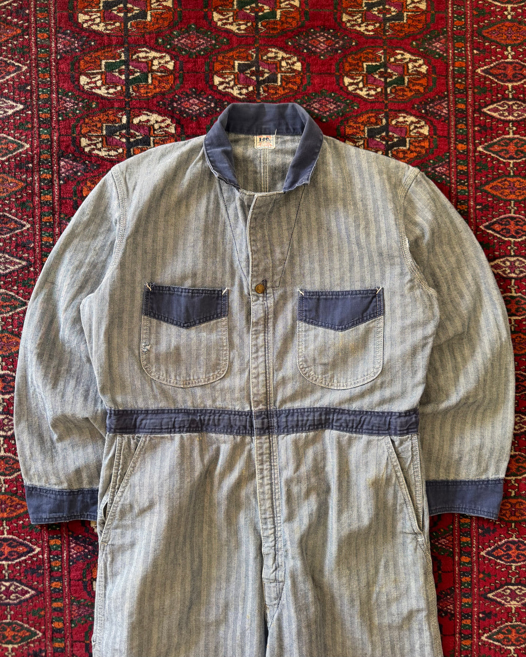 1950s Lee union made sanfoized coveralls￼