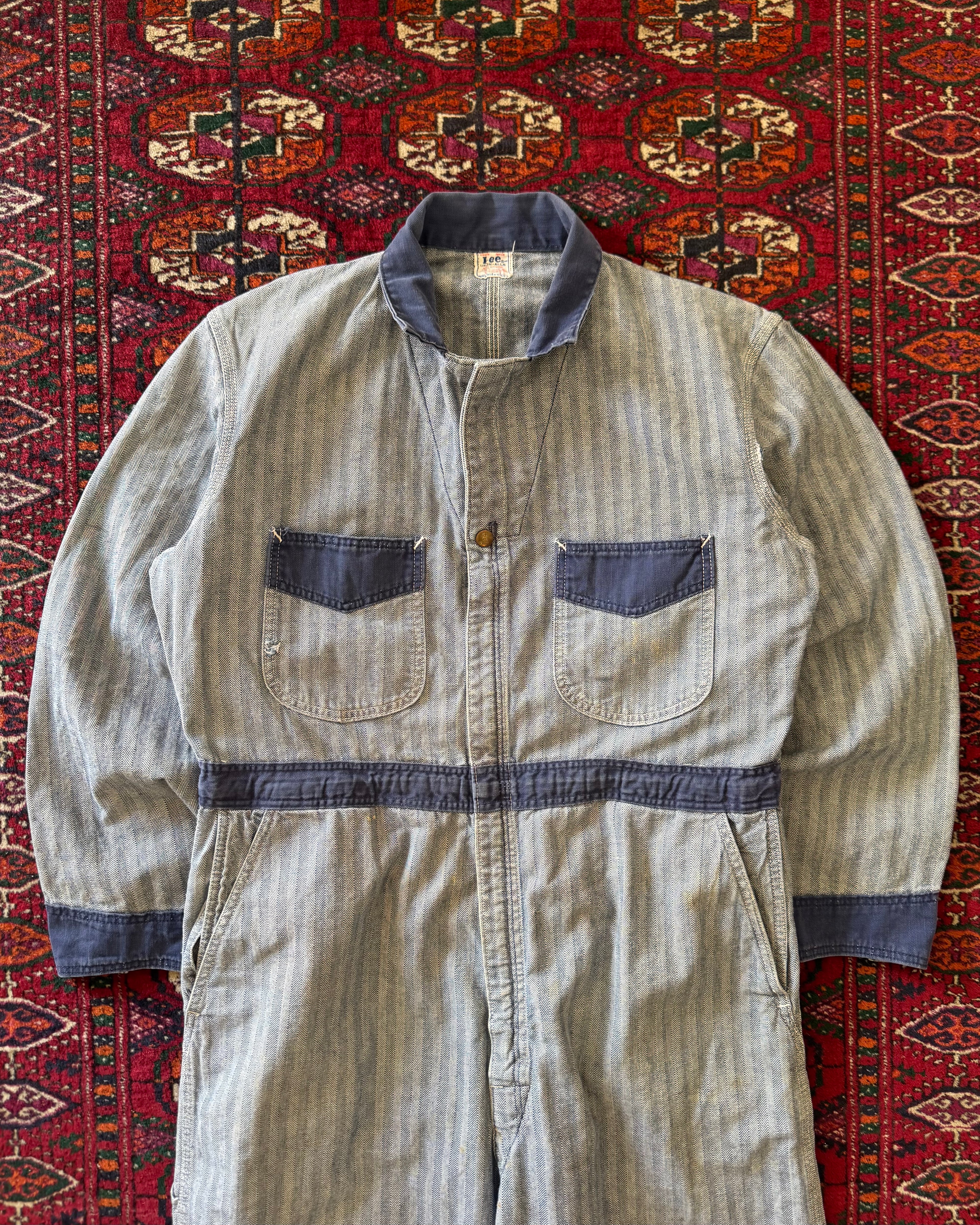 1950s Lee union made sanfoized coveralls￼