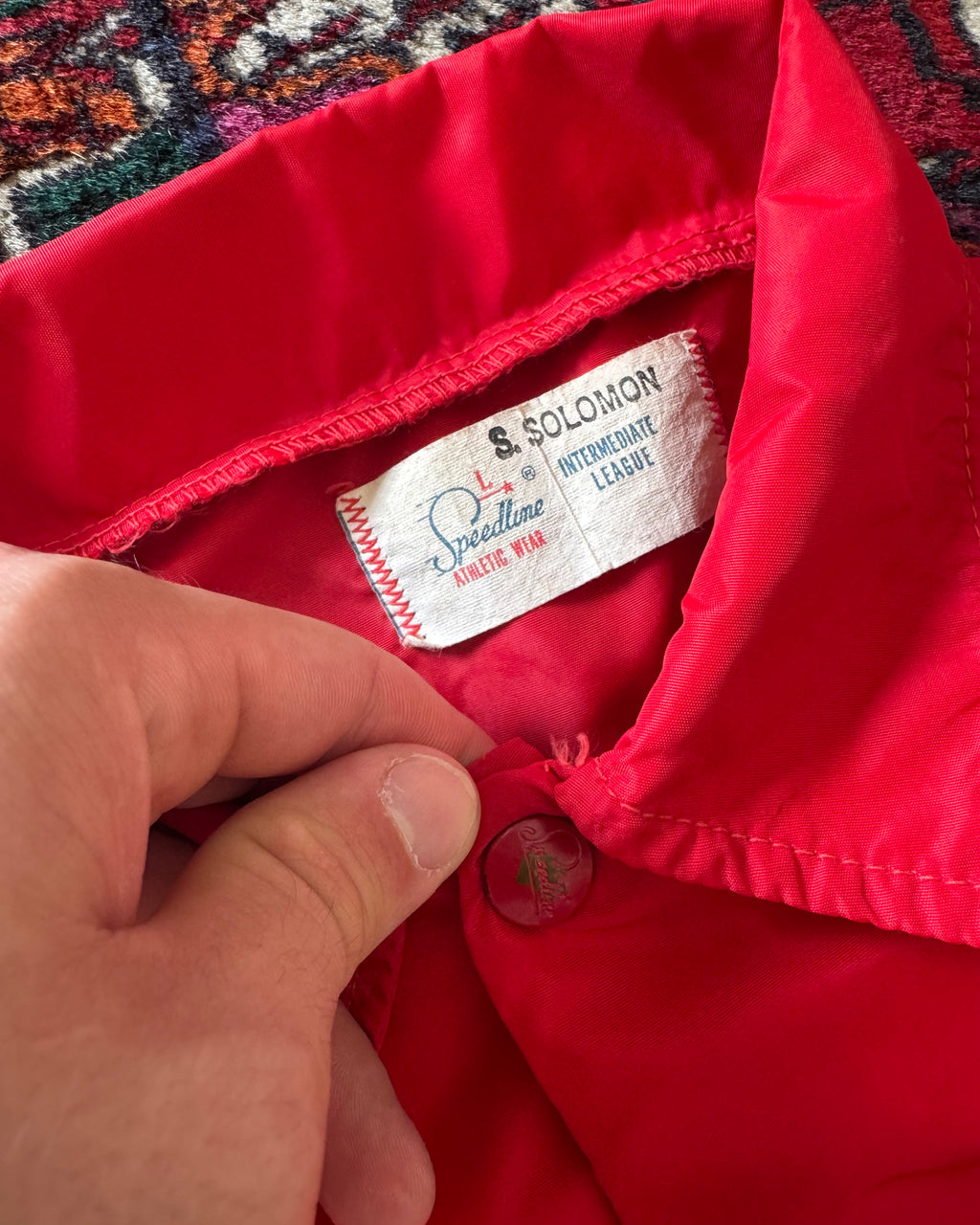 1960s starred nylon windbreaker