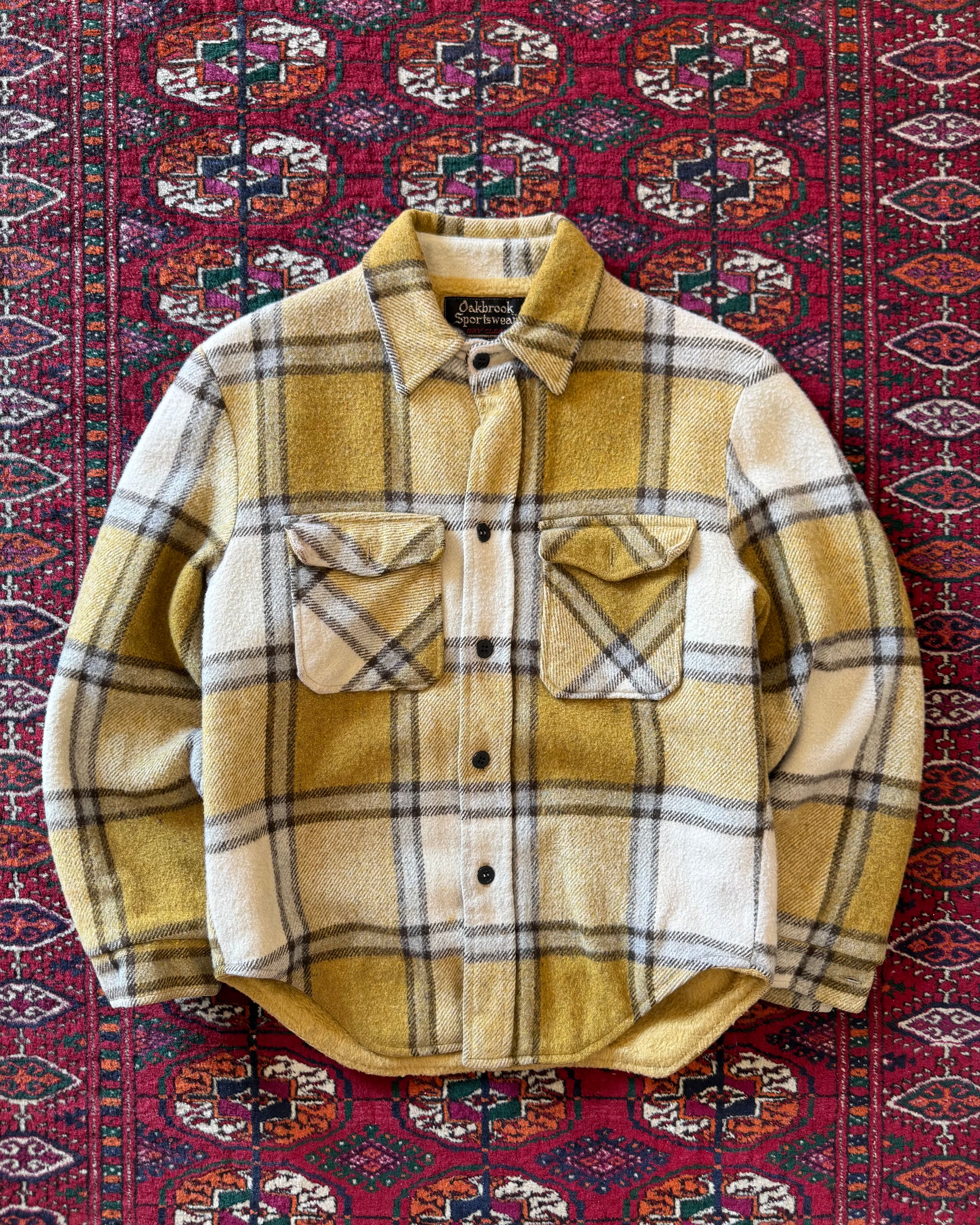 1970s Sears CPU lined flannel ￼