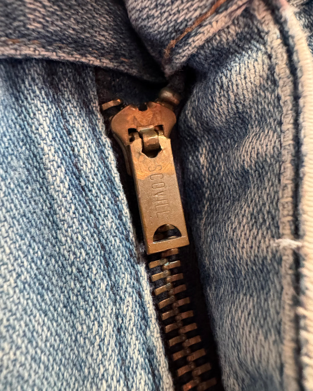 Vintage 1960s/70s wrangler faded distressed boot cut jeans