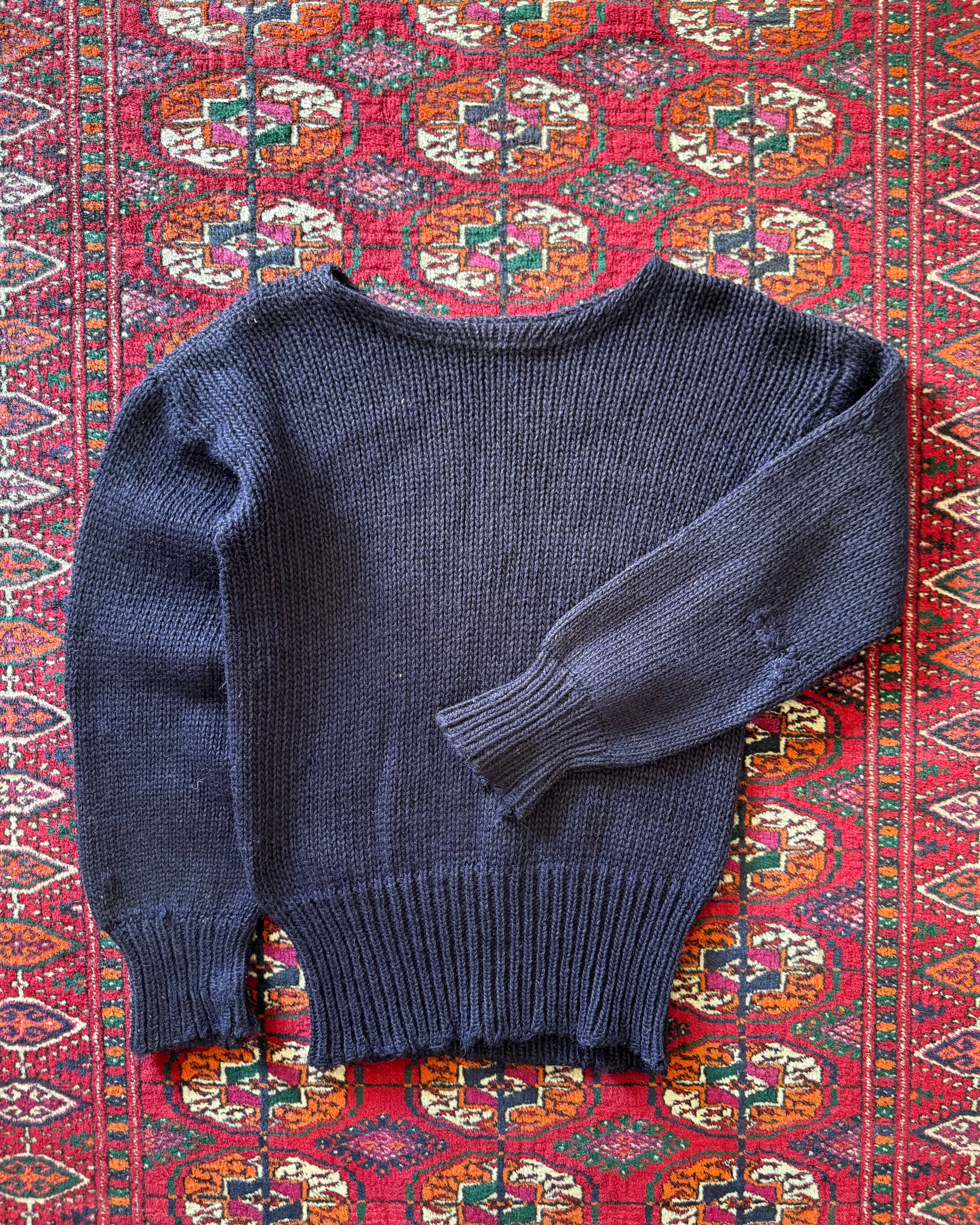 1930s GCS wool varsity sweater
