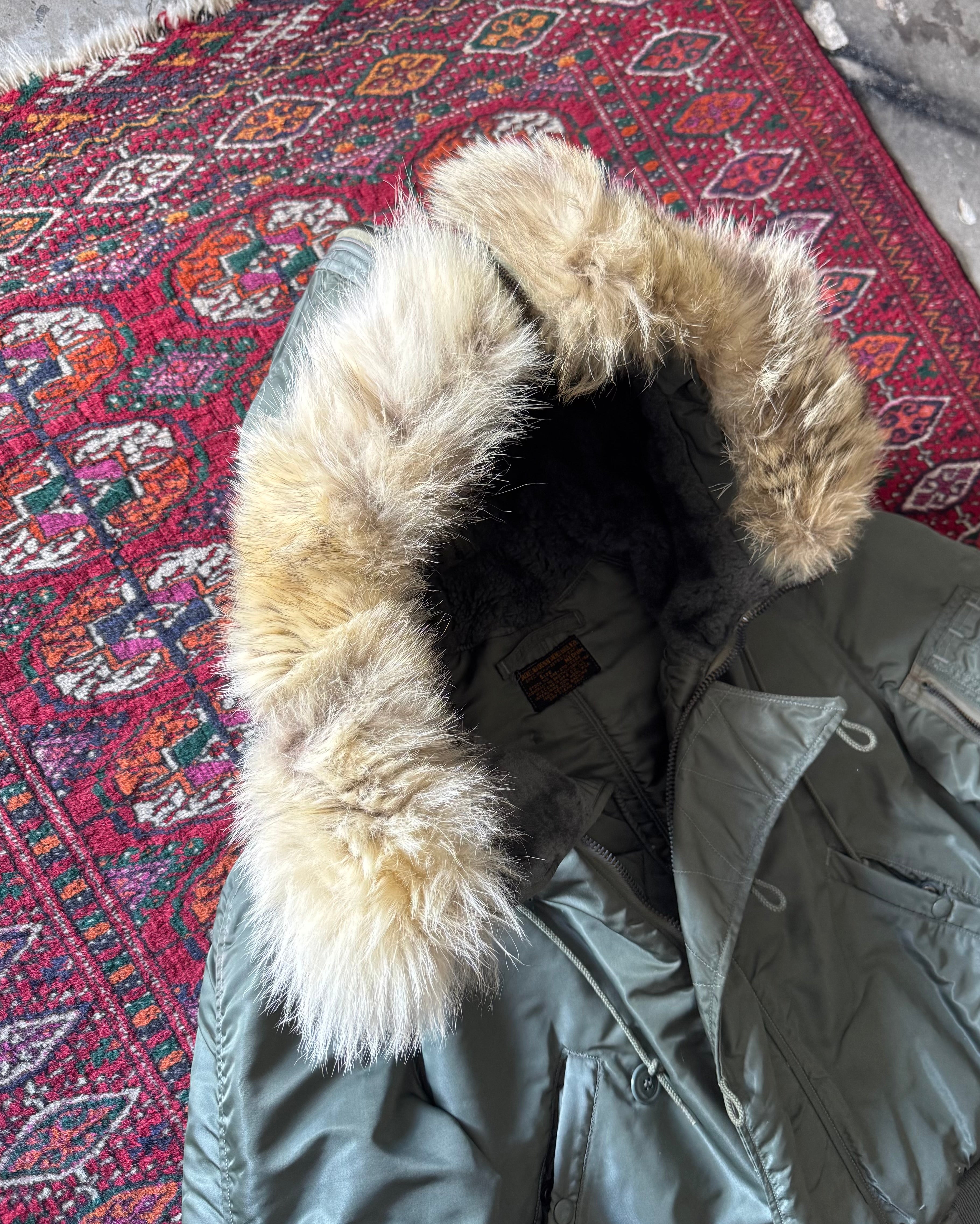 1962 N-2B hooded bomber jacket