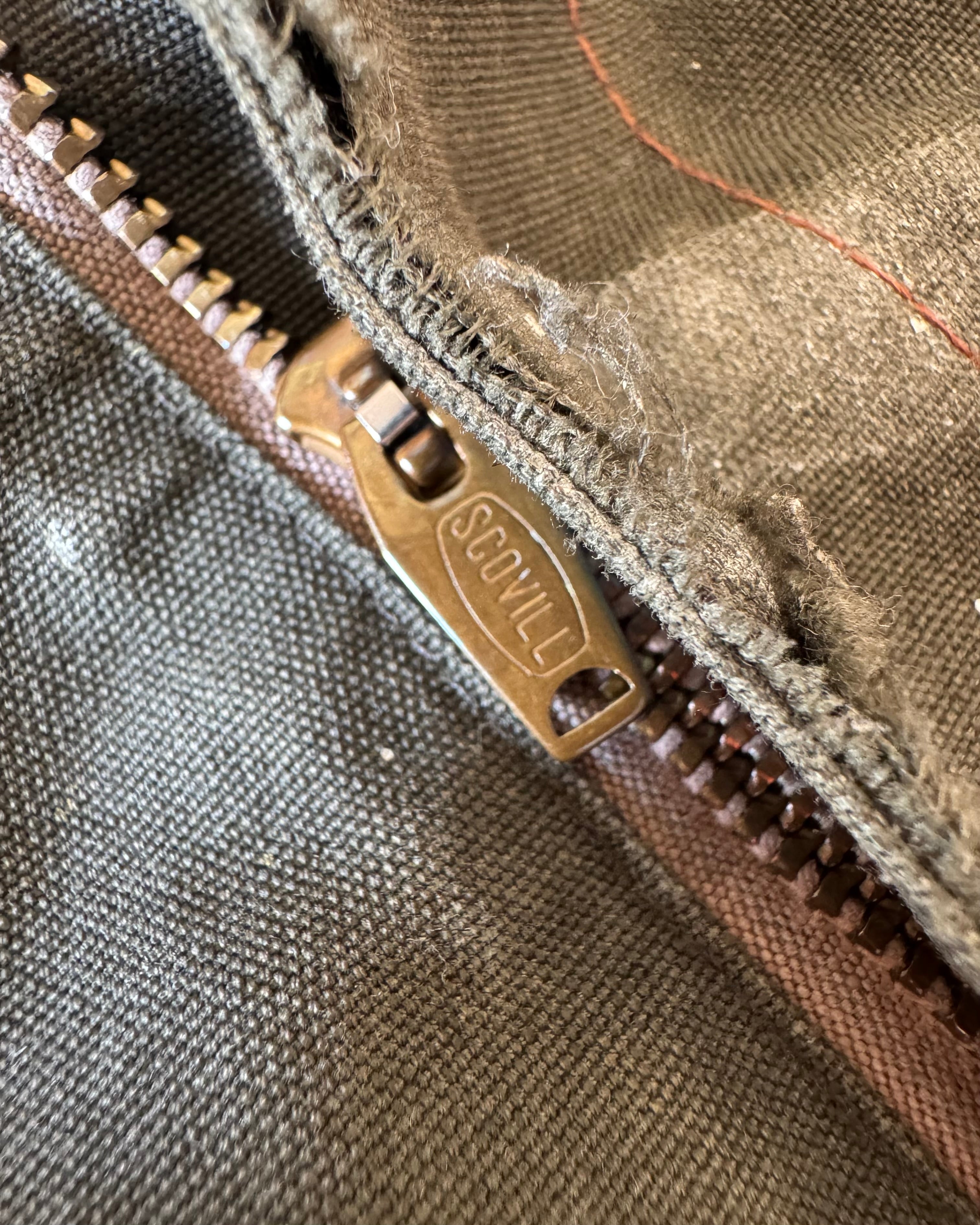 Vintage 1960s big Mac penn prest double knee paint splatter work pants