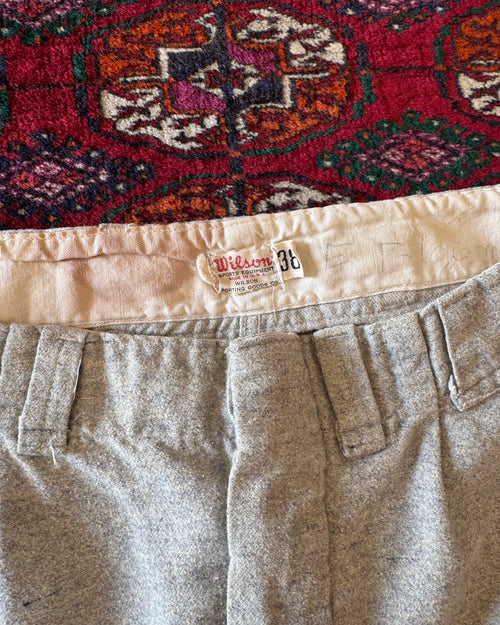 Vintage 1940s Wilson sports equipment wool baseball pants ￼