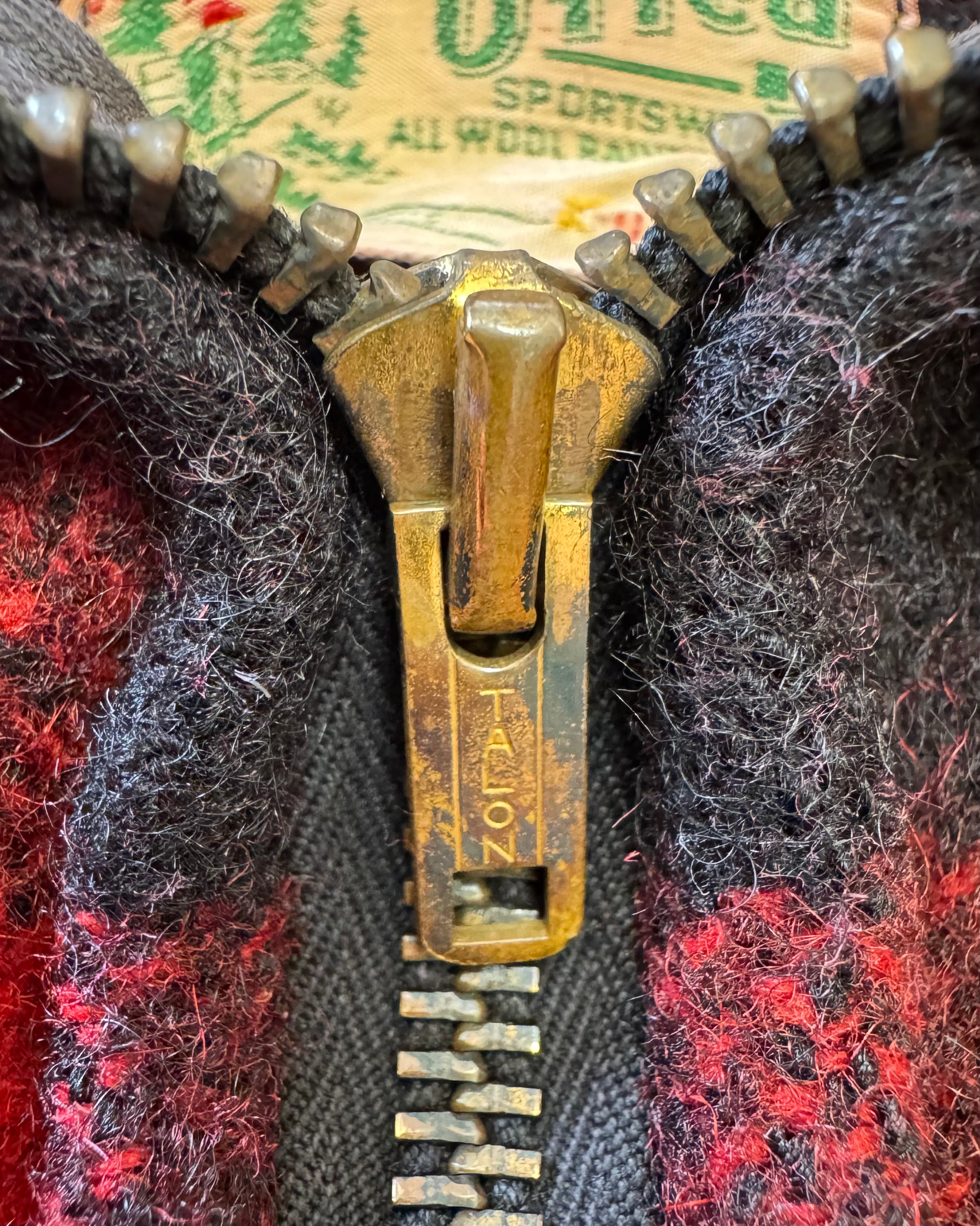 1960s Duxbak Utica buffalo plaid hunting jacket