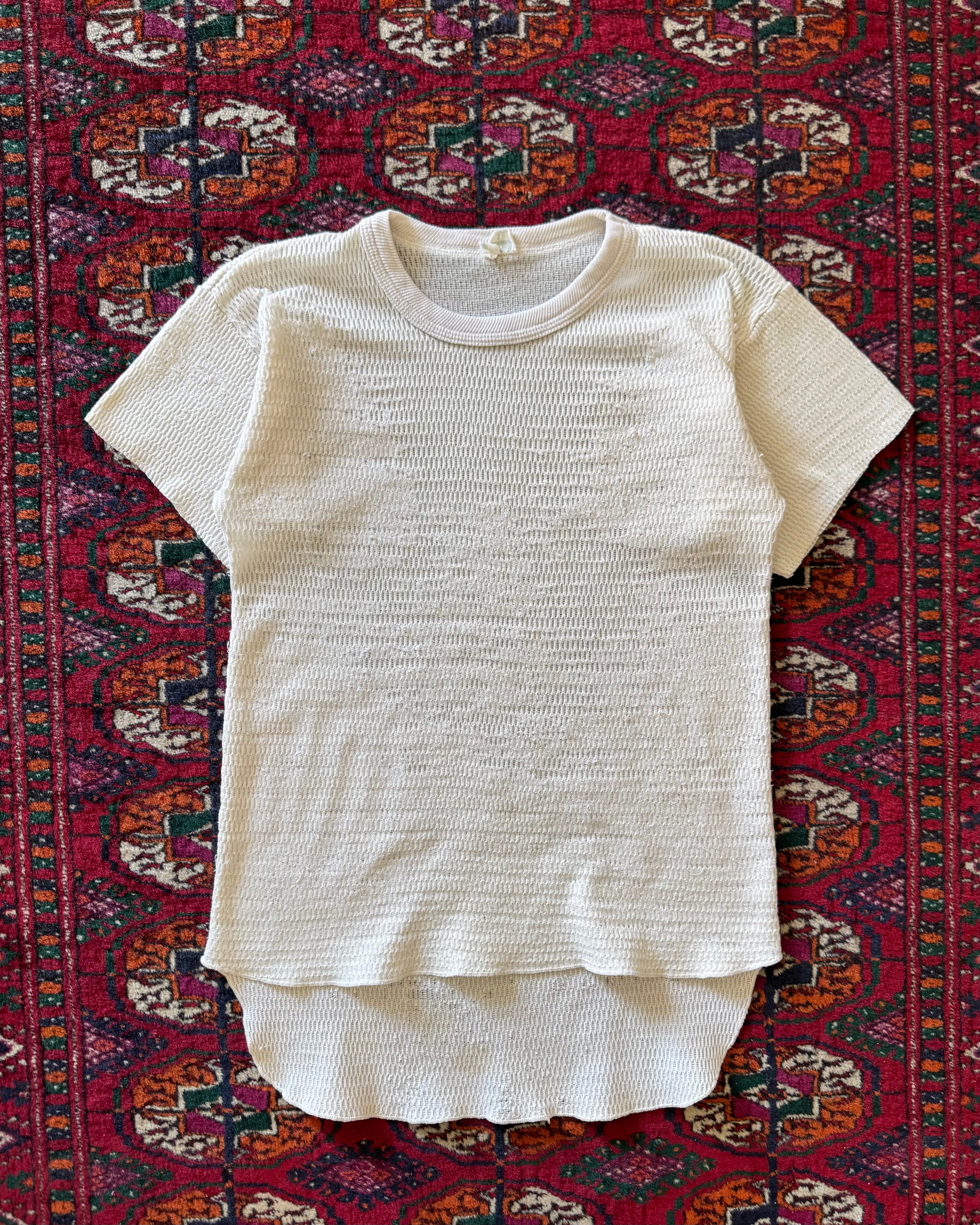 1970s hanes distressed thermal