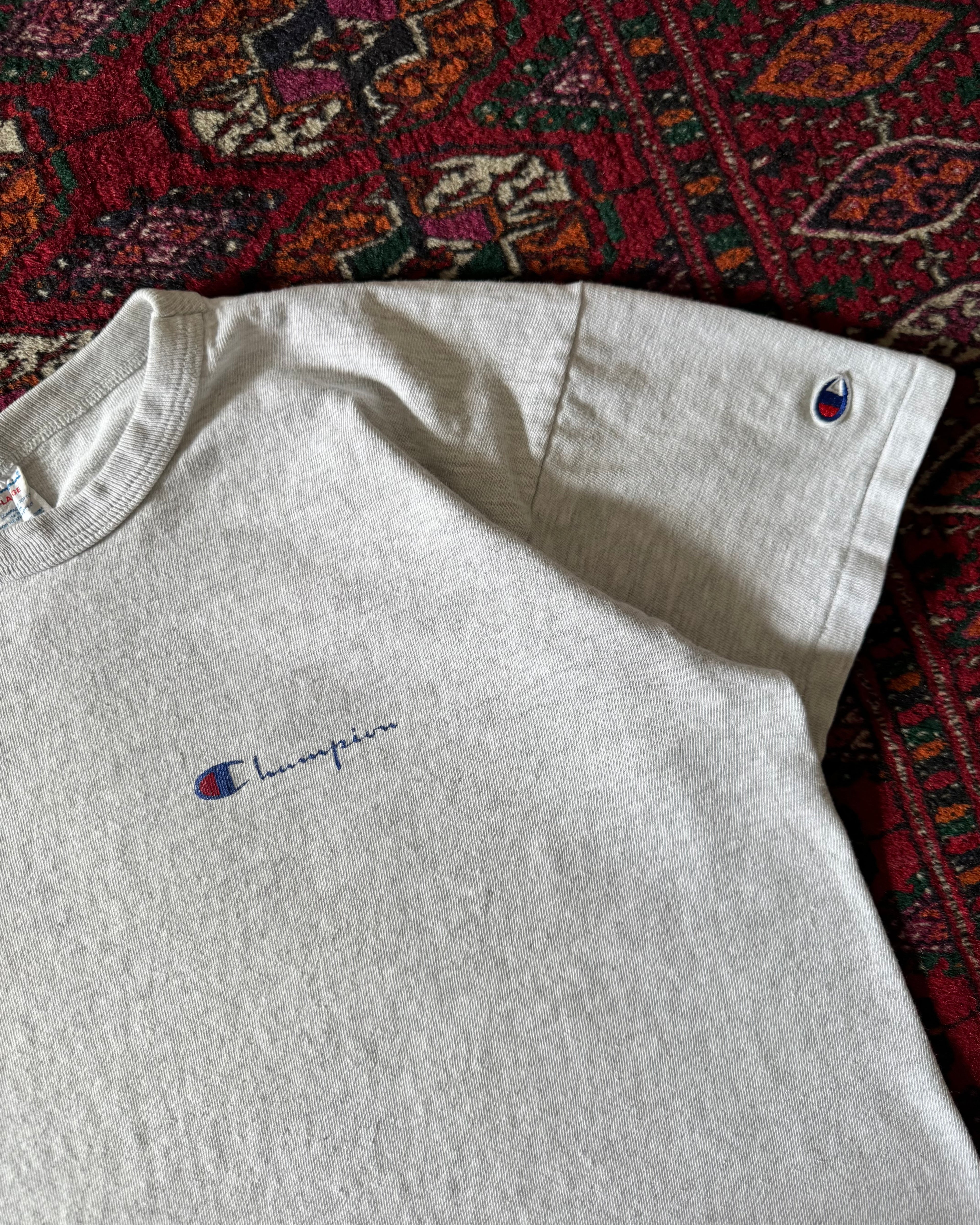 Vintage 1980s champion athletics faded T-shirt