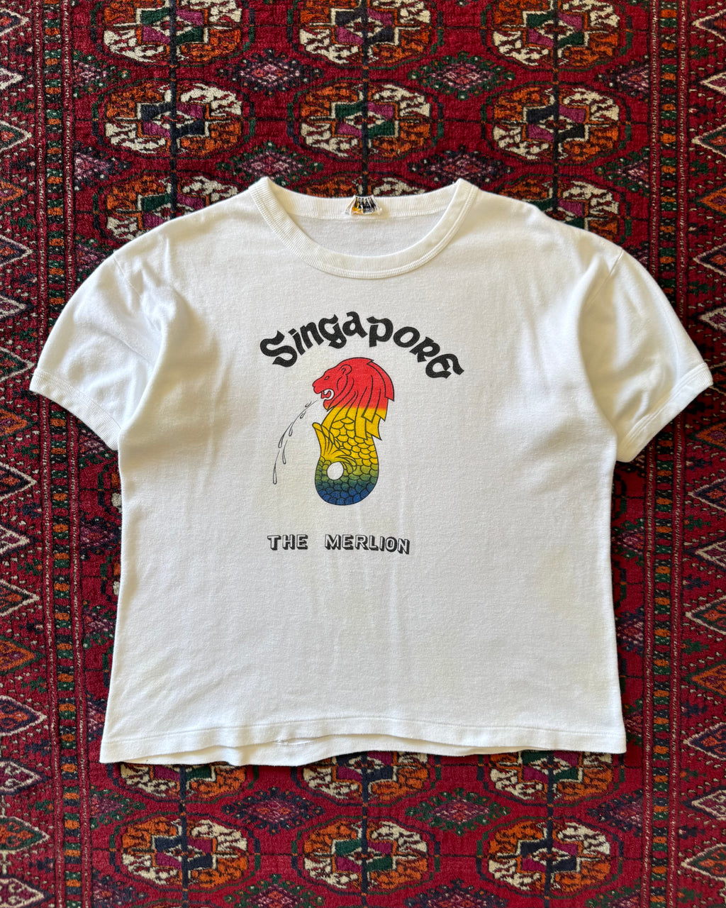 1970s Singapore ringer T-shirt ￼