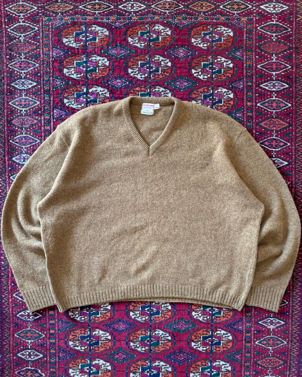 Super boxy 1960s McGregor mohair sweater