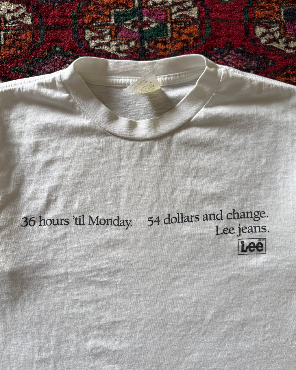 1980s Lee jeans tee