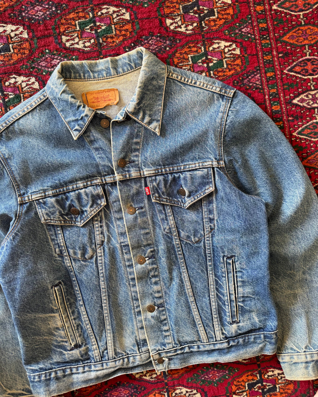 1980s Levi’s 70506 -0216 denim trucker jacket
