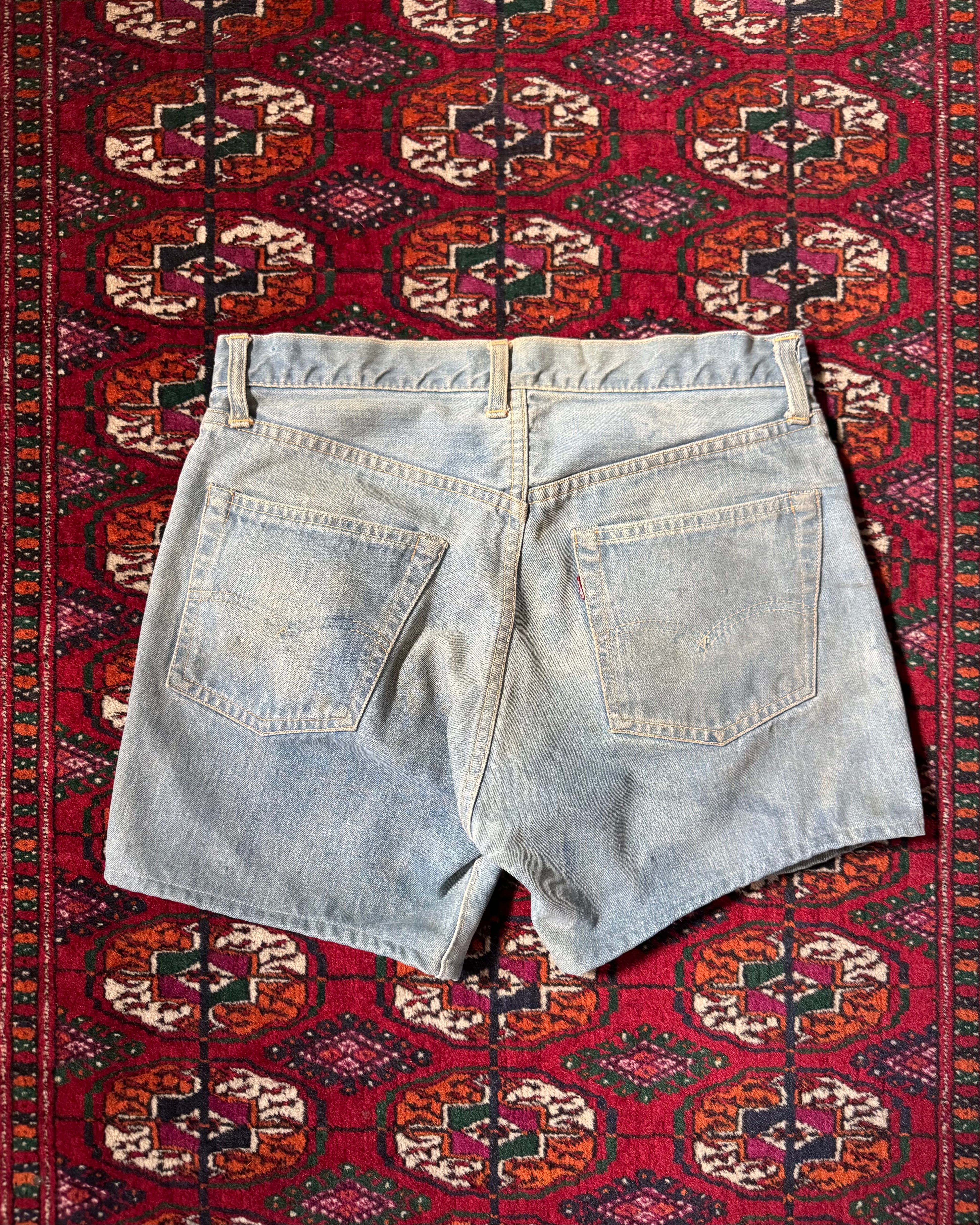 Vintage 1950s Levi’s full selvedge original owner altered shorts