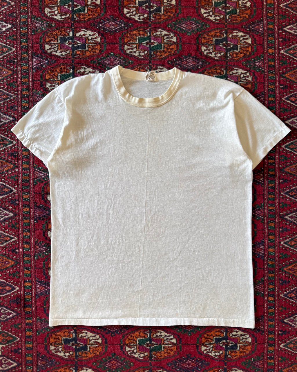 Message 1970s Russell athletic property of athletic department faded stencil T-shirt