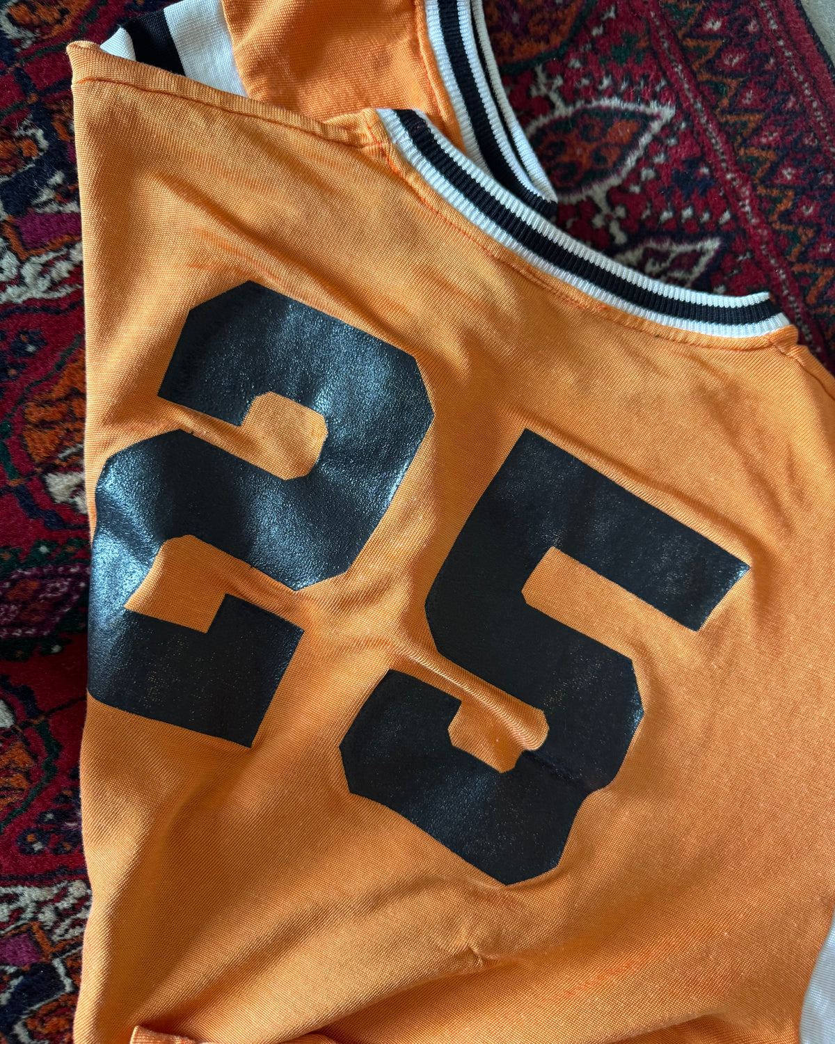 1960s Orange Durene jersey